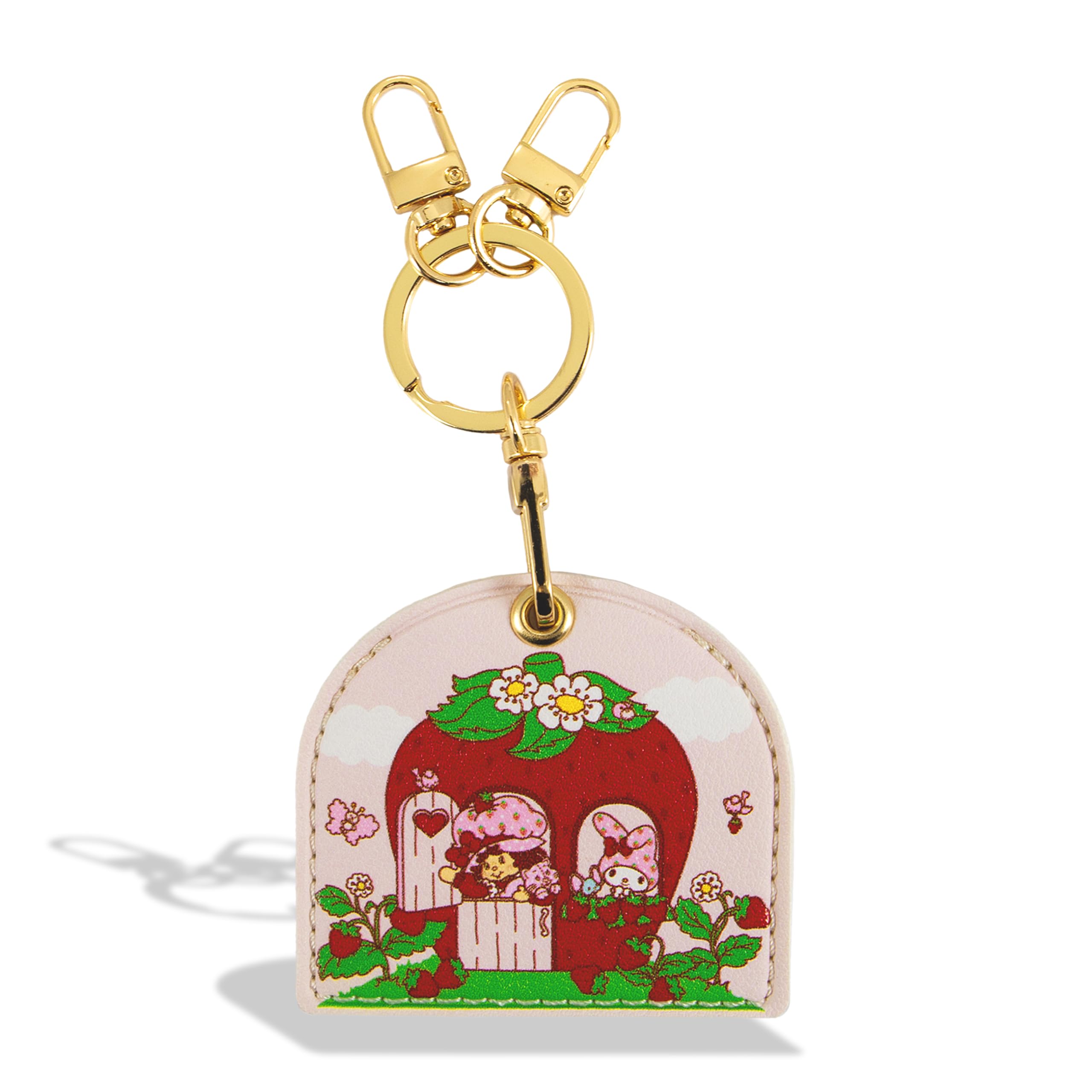 Sonix Keychain Case Compatible with Apple AirTag (My Melody x Strawberry Shortcake)