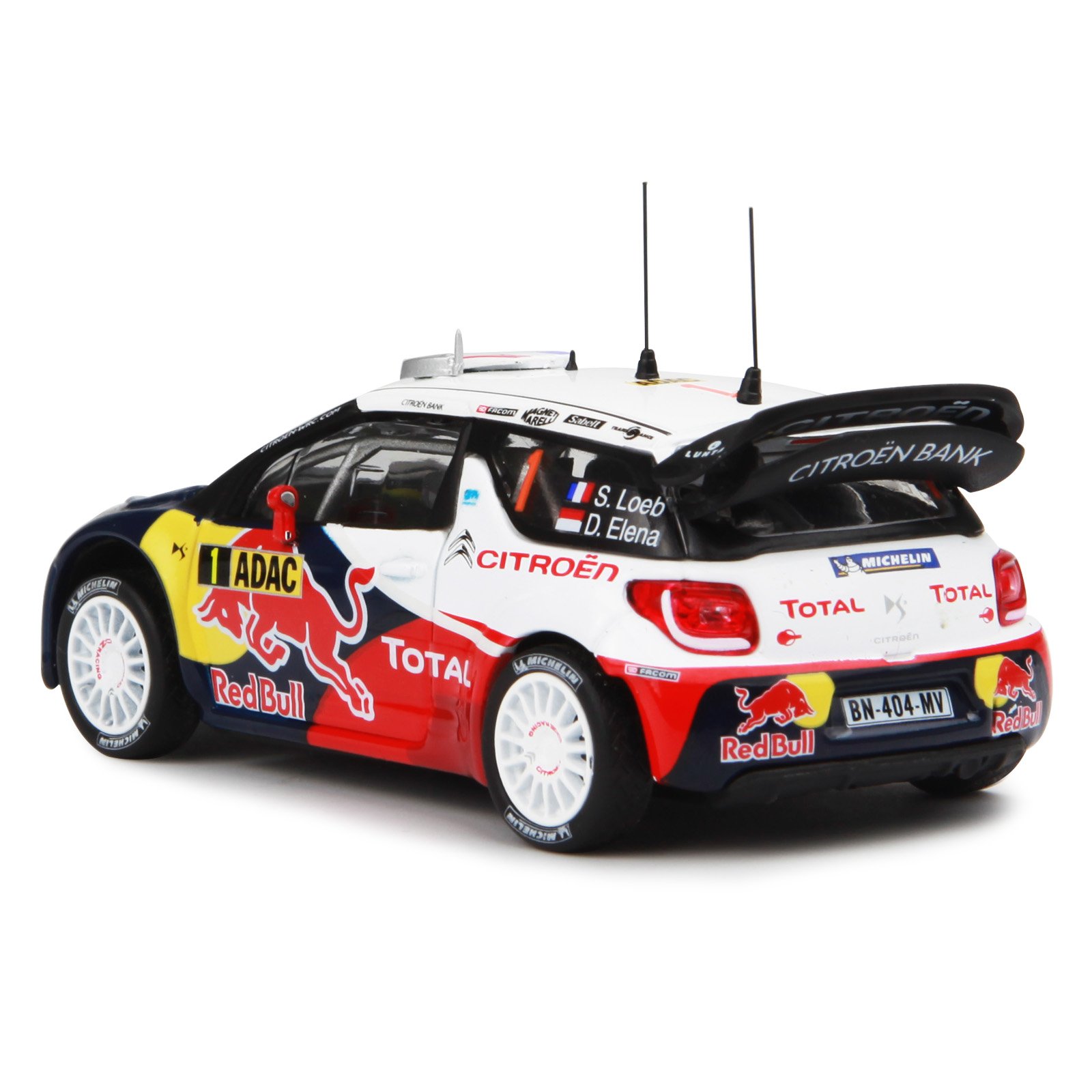 Amazon | ノレブ 1/43 シトロエン DS3 WRC - 優勝車 2012年 ラリー