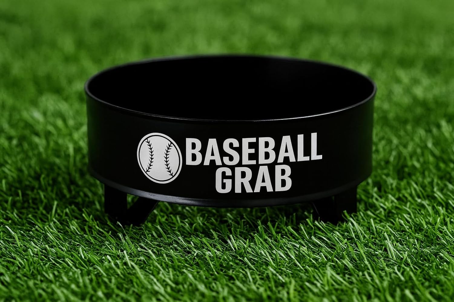 Baseball Grab – Ball Pickup Tool for PVC Pipe | No-Bend Baseball Picker Upper | Heavy Duty Metal Design for Duability (Fits 3" PVC)