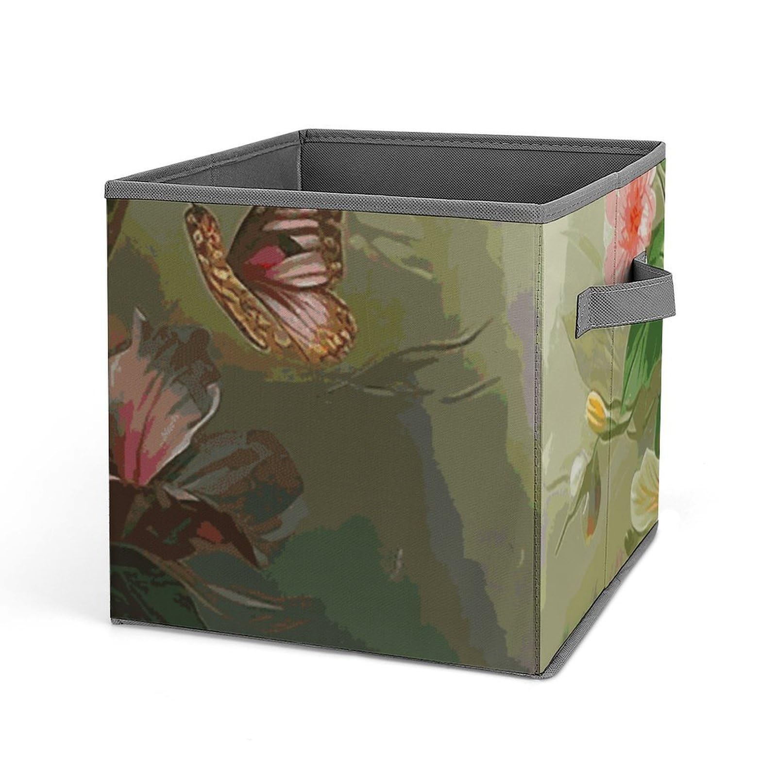 Organisateurs de placard pliables à motif bouquets de fleurs pour harmoniser votre dressing