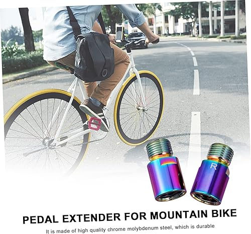 Miniatura 4 de 1 par de pedales extensor pedales pedales MTB Pedales de bicicleta Accesorios de bicicleta MTB Pedal Extender Se Accesorios de bicicleta