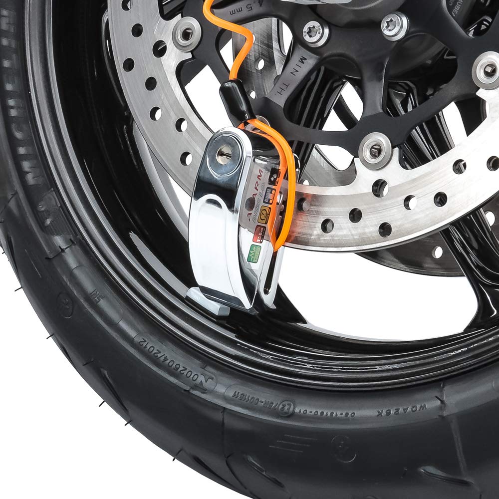 Alarme + câble de rappe pour Moto Custom CB5890