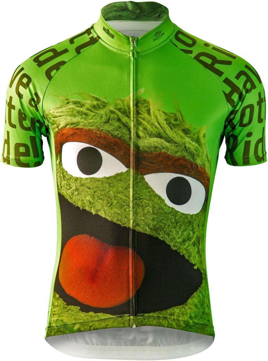 Oscar The Grouch Sesame Street Cycling Jersey (Men's)