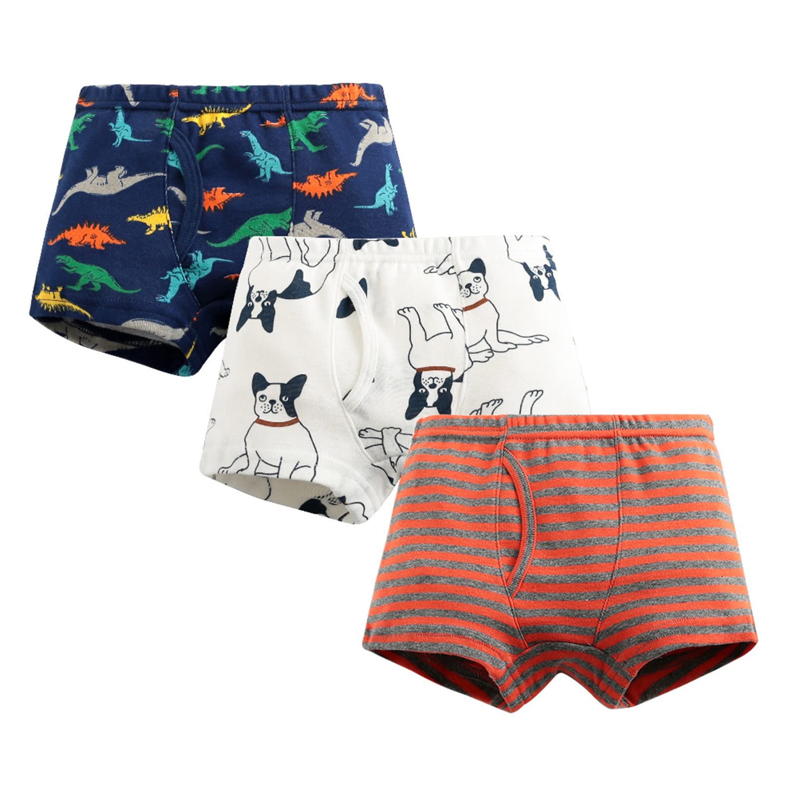 3 Pack Kids Children Baby Boys Underwear Cute Cartoon Print Underwear Shorts Pants Cotton Womans Boy Shorts