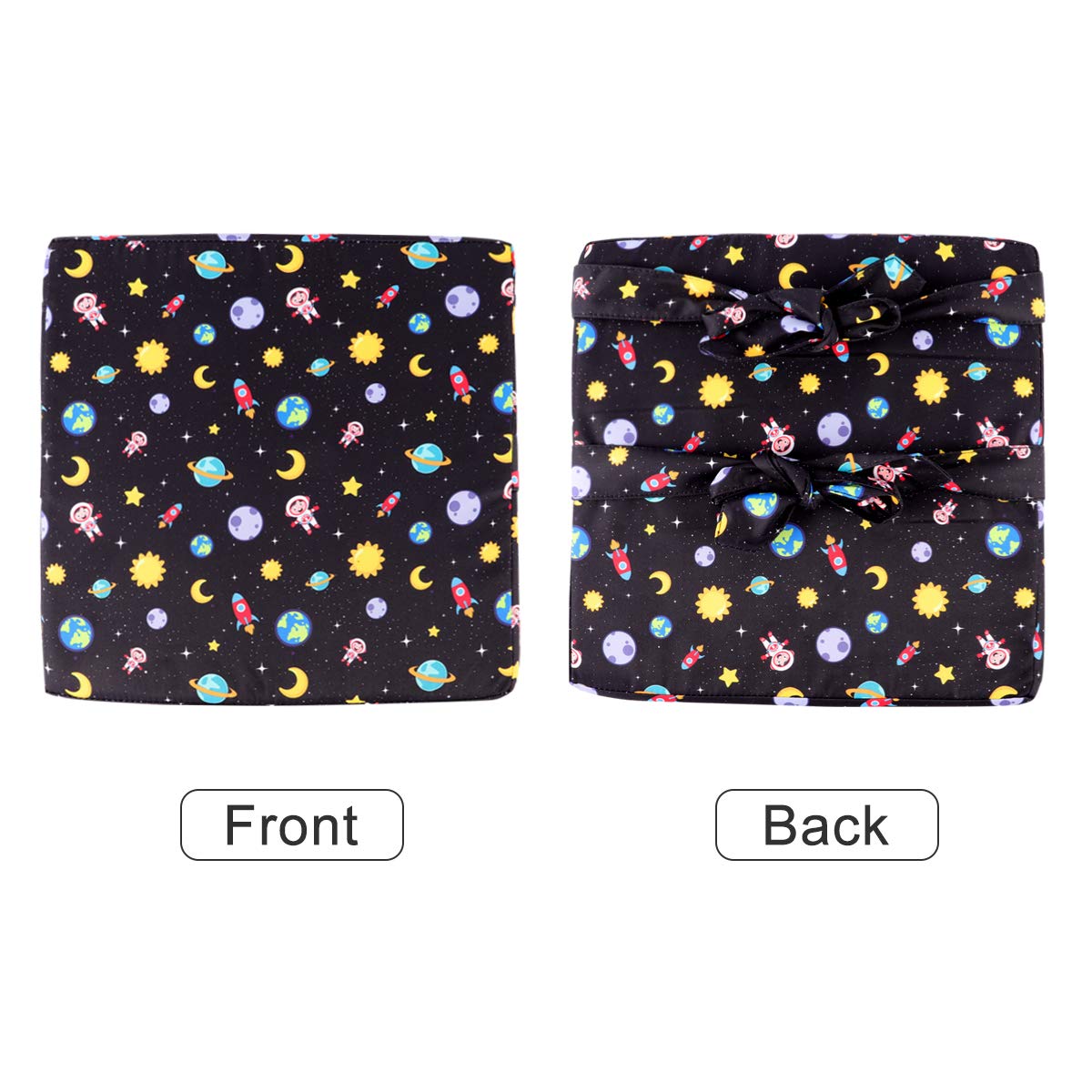 1 Pc Cojín Para Aumentar La Altura De La Silla De Comedor Para Niños Comedor De Refuerzo Para Niños Pequeños Cojín Para El Bebé Niño Pequeño Asiento Silla Del Comedor Tela De Sarga