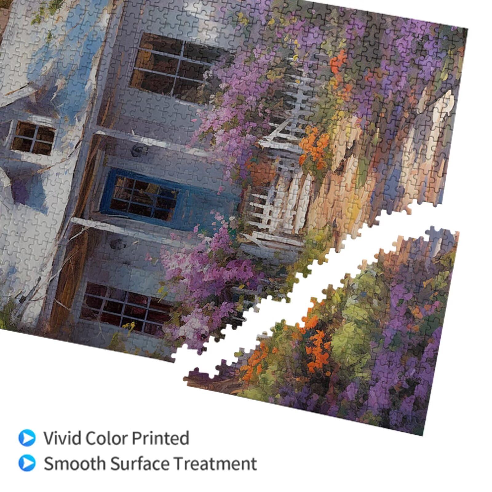 Puzzle Rural Puzzle 2000 Piezas,Paisaje Rompecabezas Desafiante,Juego Puzzles Adultos,Impresión de Alta Definición Colorido Puzzles Madera con Caja de Regalo,Home Decoration,Regalo Mujer,p1337t
