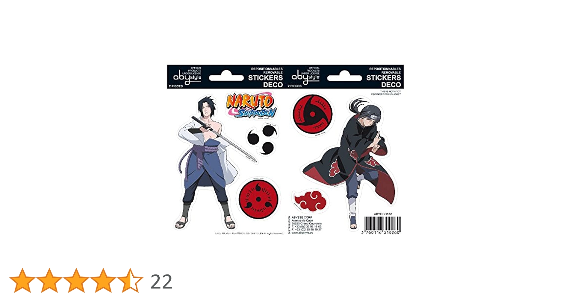 NARUTO ベースヤード【 サスケ 】アクスタ、アクキー、ステッカー　特典付き Amazon.co.jp: NARUTO - ナルト - 疾風伝 - ミニステッカー