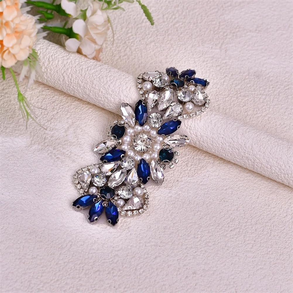 Cinturón de boda con perlas de diamantes de imitación, accesorios de decoración de disfraces, banda de novia