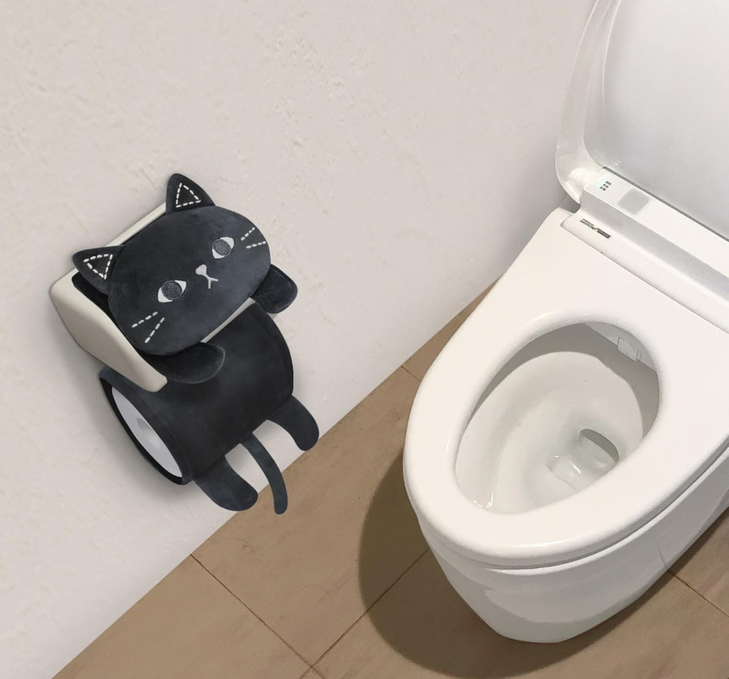 Roll Paper Holder, Plush Cat Toilet Paper Cover, Toilet Cover, Goods, Miscellaneous Goods, Cat, Plush Cover, Cute, Cat, Mimitz