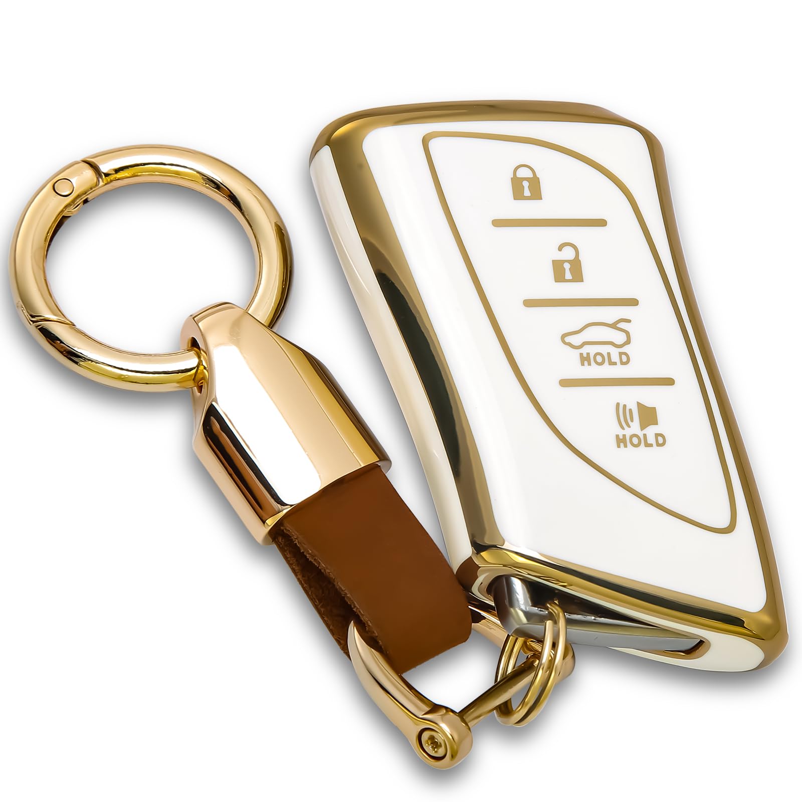 Amazon.com: WNILIAN for Lexus Key Fob Cover Keychain KeyCase