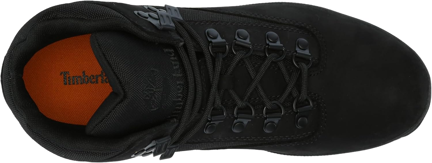 Timberland Men's Euro Sprint Hiker, Black Nubuck, 8 Medium