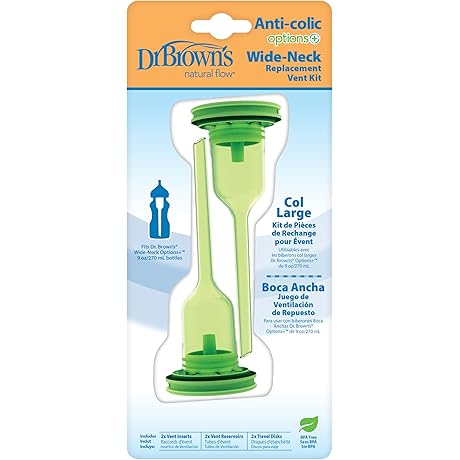 Dr. Brown's Natural Flow Options+ Replacement Vent Kit: A Must-Have for a Smooth Feeding Experience