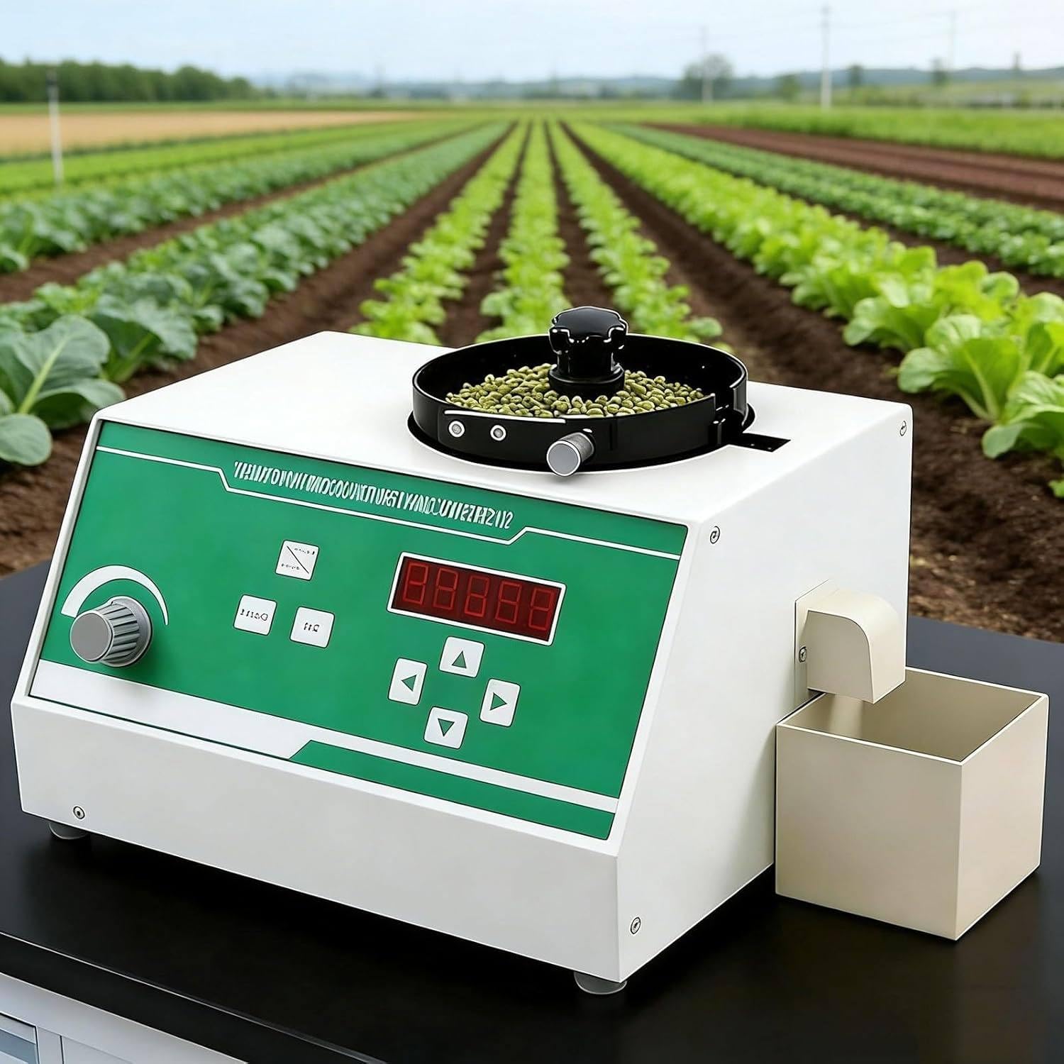 Poimhew Multicolor Precision Automatic Seed Counter,Microcomputer Automatic Counting Instrument For Various Shapes Cereals Seeds,Capacidad De 1 A 99999