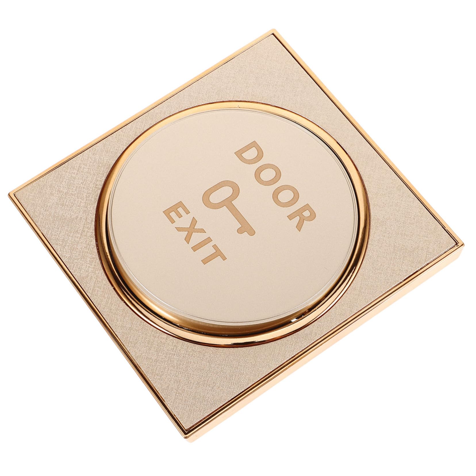 Homoyoyo 5pièces Bouton Poussoir Pour Système De Plaque Étanche Avec Led Pour Sortie Facile Installation Simple Intérieur Et Extérieur