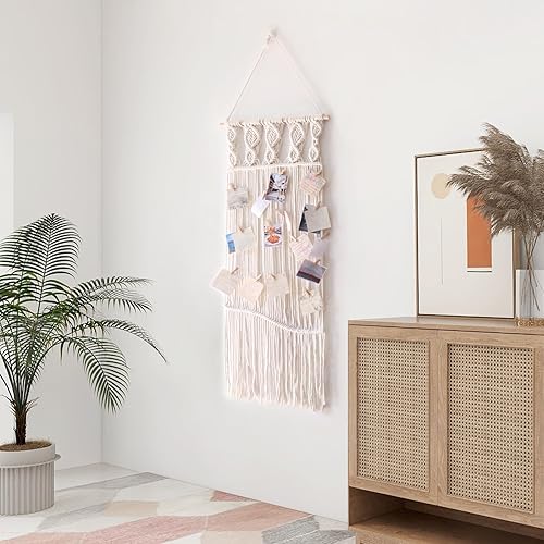 Miniatura 3 de TENEWEE Decoración de pared boho para colgar marcos de fotos Marco de collage de fotos para pared