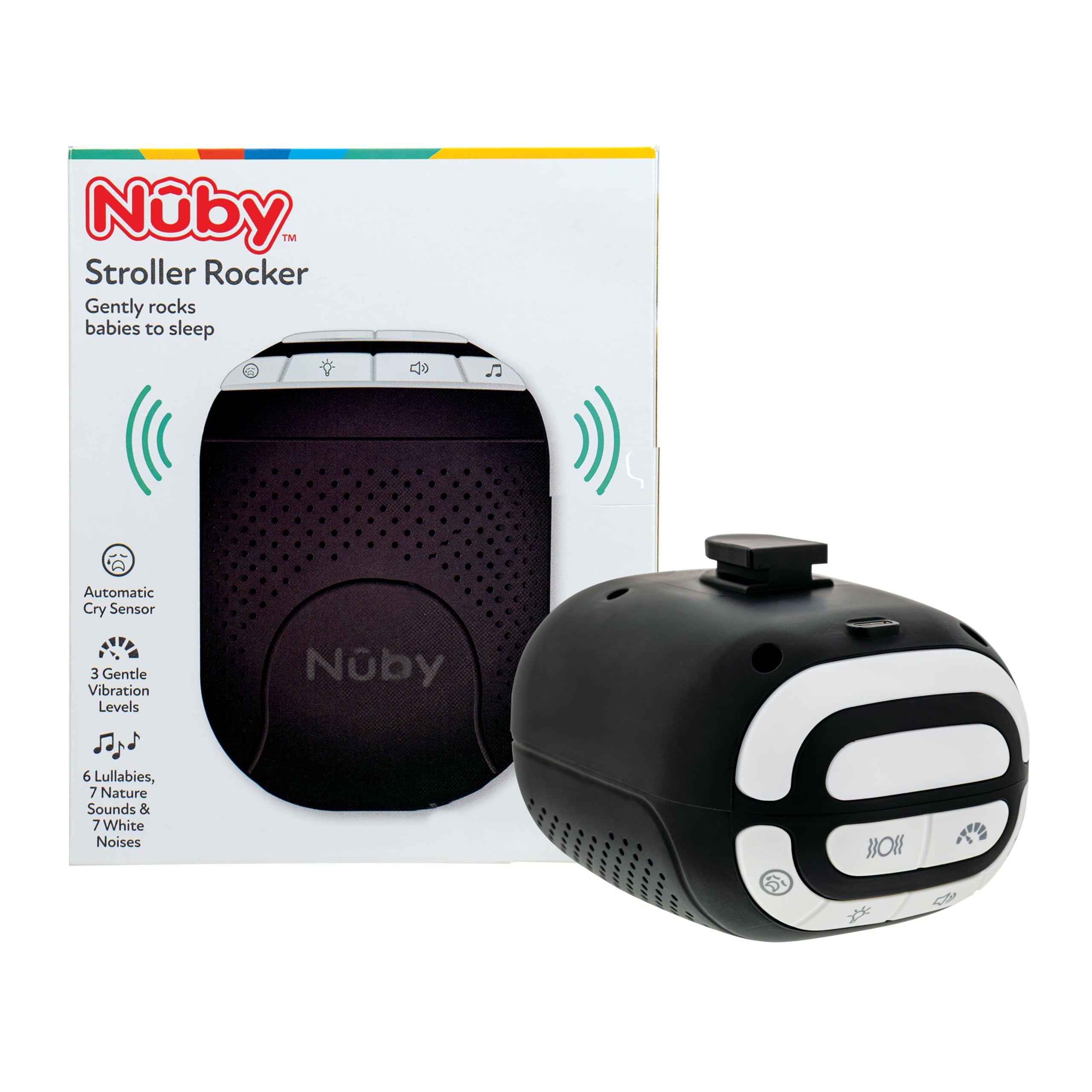 Amazon.com : Nuby Stroller Rocker & Sound Machine for Babies