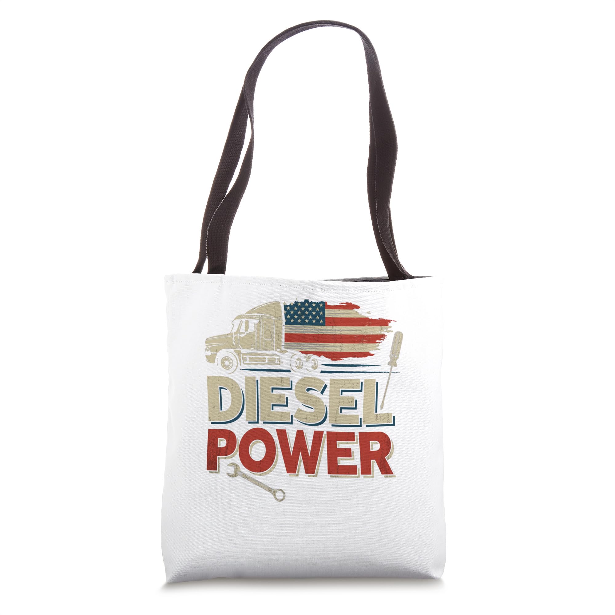 Diesel Power Shirt Diesel Truck Accessories Diesel Mechanic Tote Bag