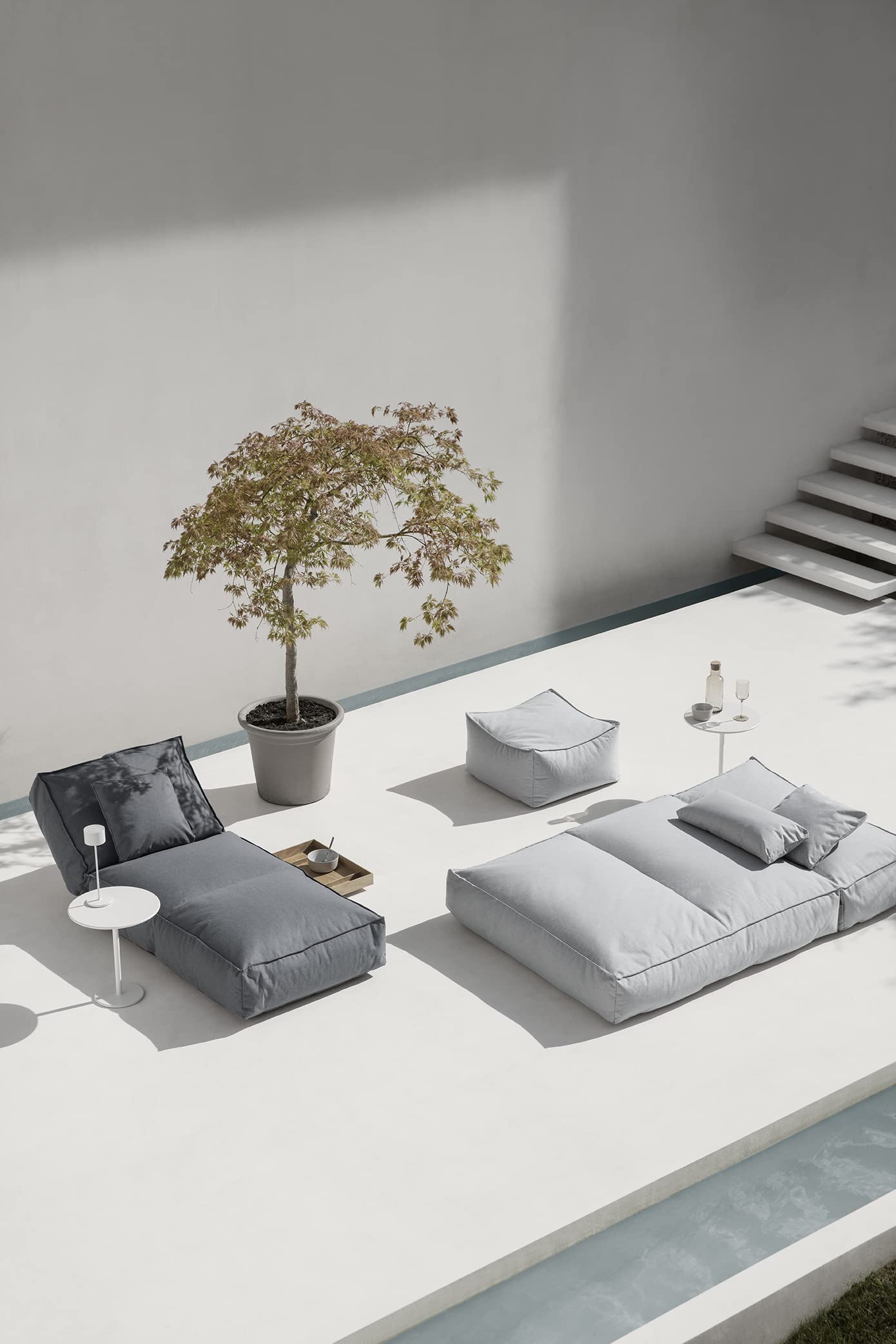 blomus Tablett -ABENTO- | Serviertablett aus Holz | Größe L | Natürliches Design | Dekotablett für Küche, Esszimmer & Wohnbereich | Vielseitig einsetzbar