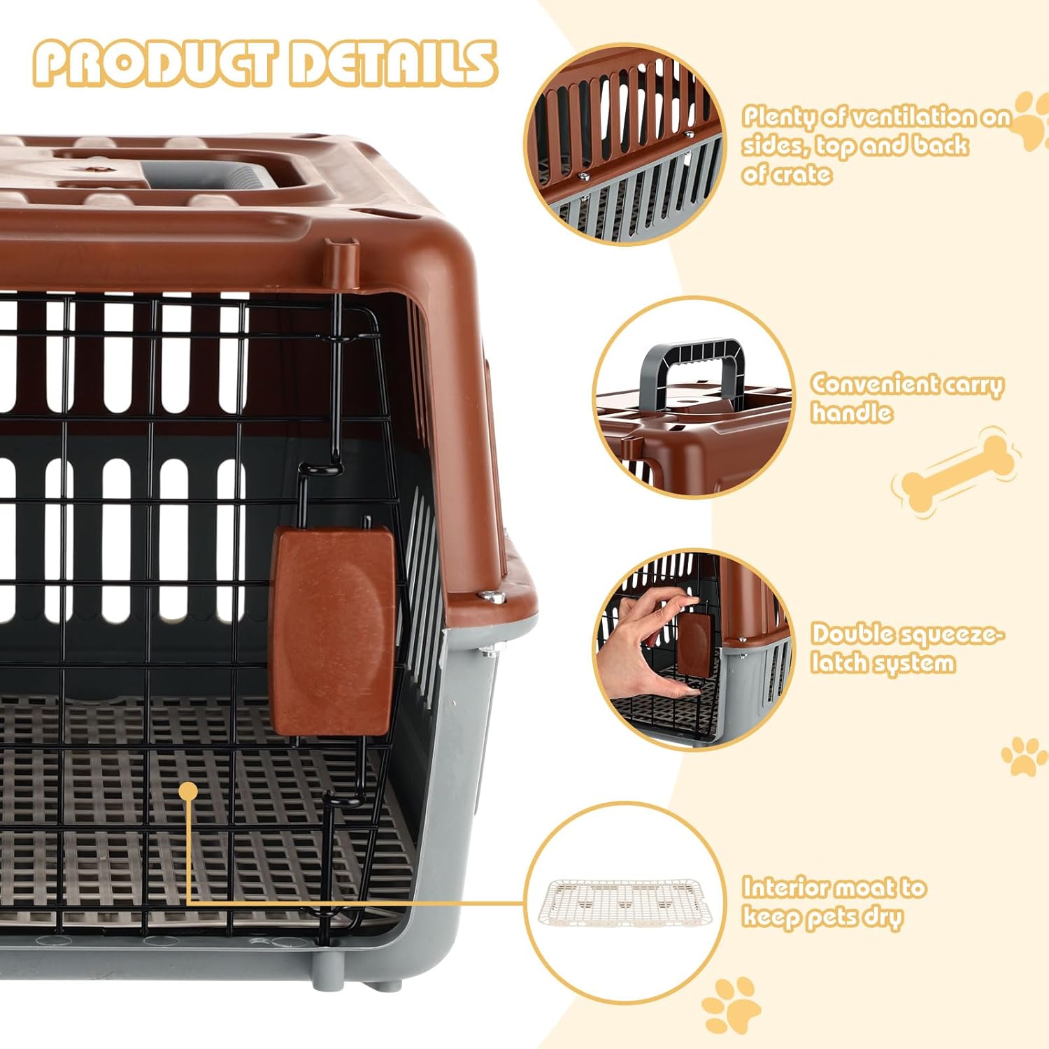 Travel in Style: Review of the 2 Set Hard-Sided Pet Carriers for Small Dogs and Cats