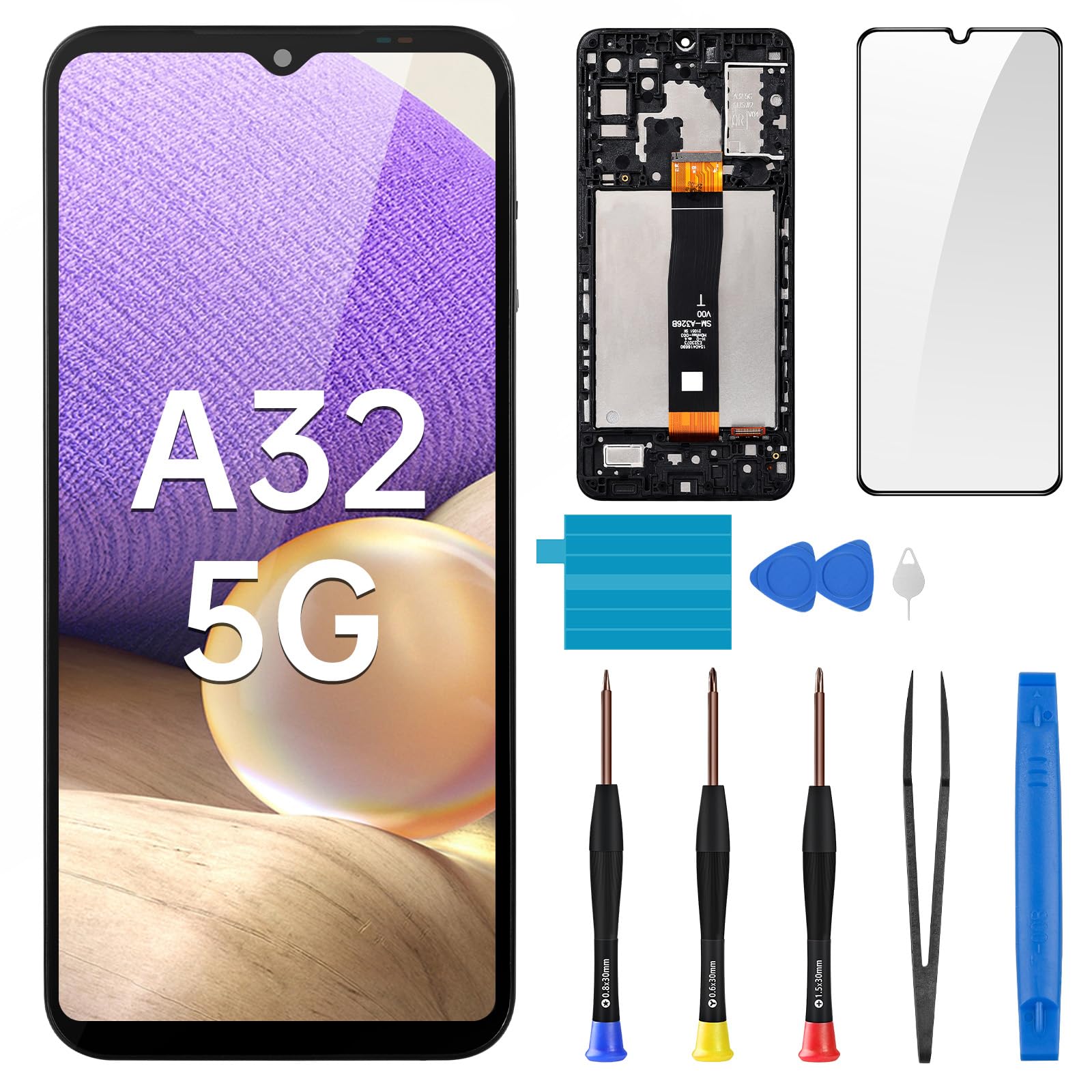 Amazon.com: BESJMYT for Samsung Galaxy A32 5G Screen Replacement