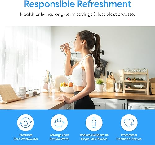 Miniatura 7 de Brio Dispensador de agua de carga inferior serie esencial 3 ajustes de temperatura agua caliente temperatura ambiente y fría aprobado por ULEnergy