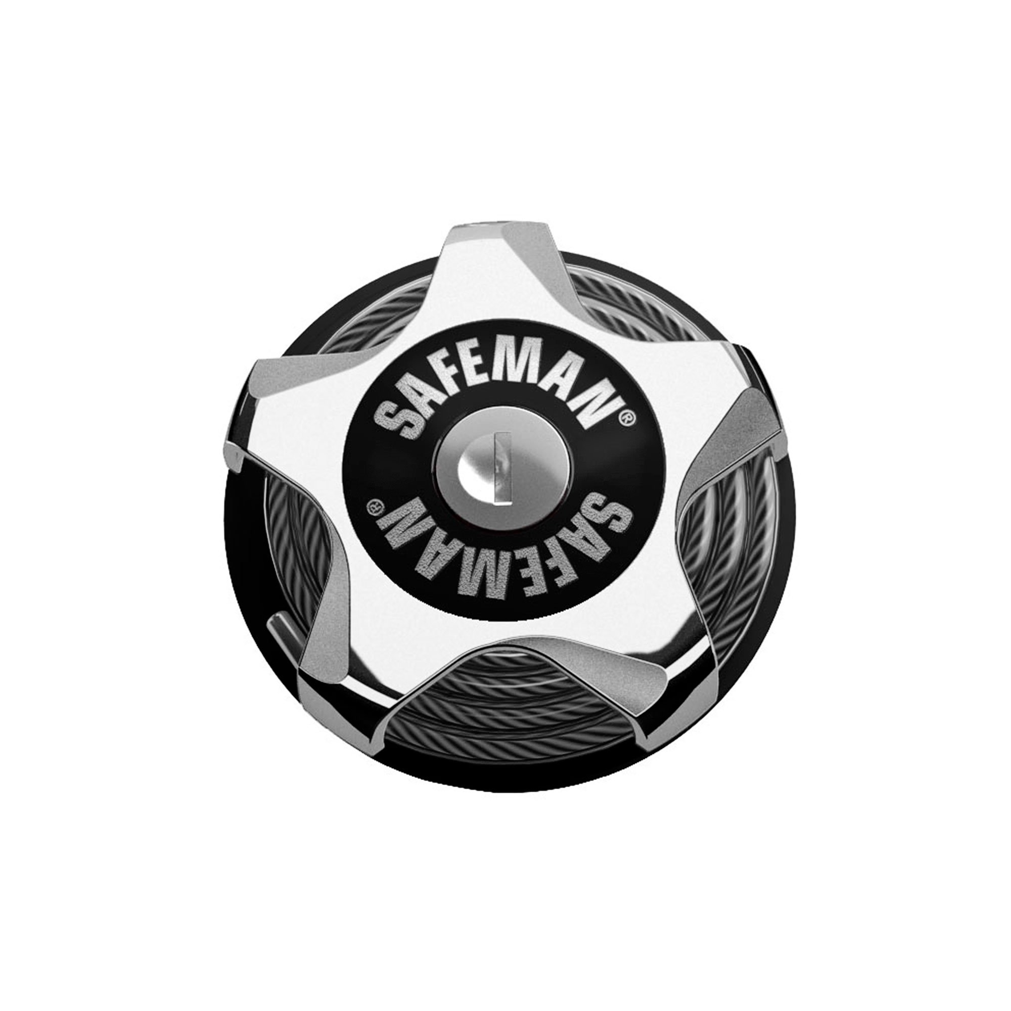 SAFEMAN® Cable Lock, ski Lock, Snowboard Lock - Multifunctional Lock with Key