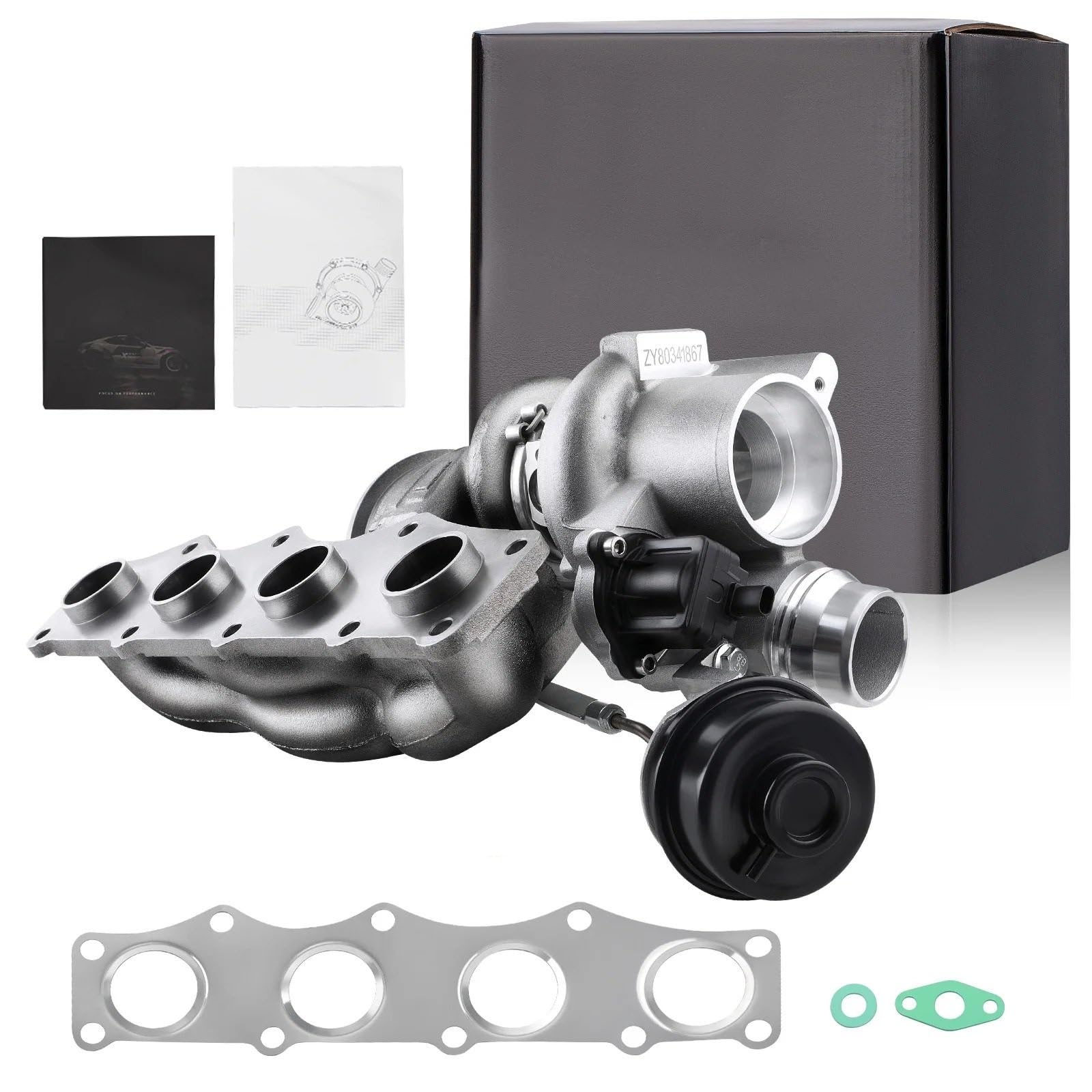 Fdyxumw One Color Turbo Solenoid Valve Fit For Bmw X1 X3 Z4 320I 328I 520I 528I 2.0 L N20b20 Engine 11657635803 7635803 7588938 Turbocharger Turbo