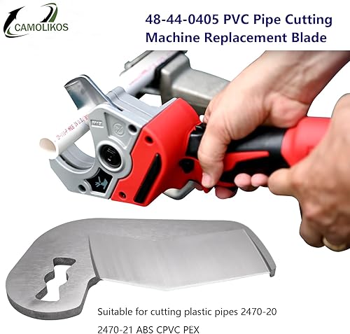 Miniatura 3 de CAMOLIKOS 48-44-0405 Cuchilla de corte de la cuchilla del esquileo del PVC cabe para Milwaukee 12 voltios 2470-20 2470-21