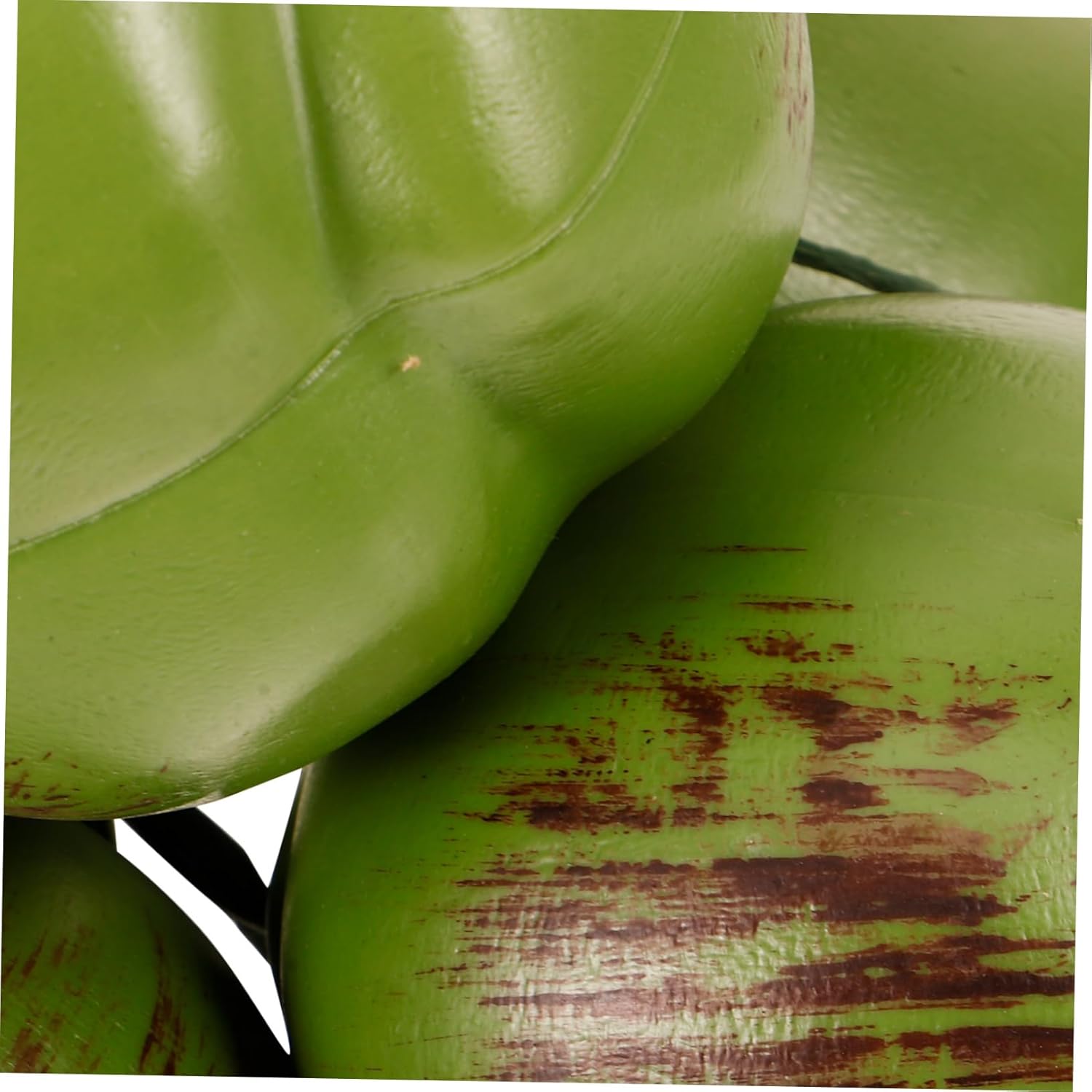 1 Bunch Artificial Coconuts Model Realistic Plastic Tropical Fruit Decor for Jungle Luau Wedding Party Lifelike Fake Coconuts Props Showcase Decoration