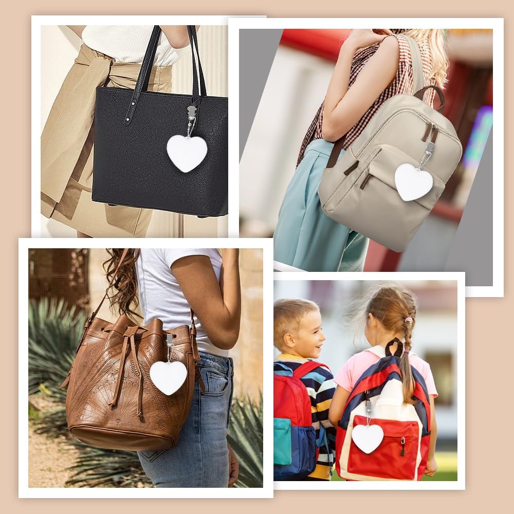 Love Wallet Tote Bag Touch Sensing Light, 2026 New Heart Touch Light for Gifts, Heart Lamp Keychain for Tote, Led Mini Night Light for Outdoor - Image 7