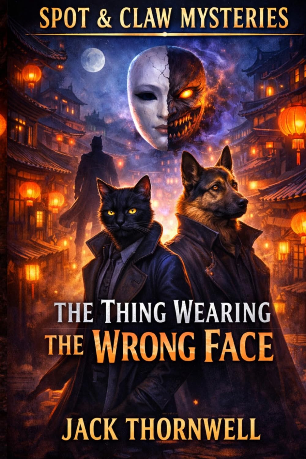 The Thing Wearing The Wrong Face: A Supernatural Detective Mystery (The Spot & Claw Mysteries)
