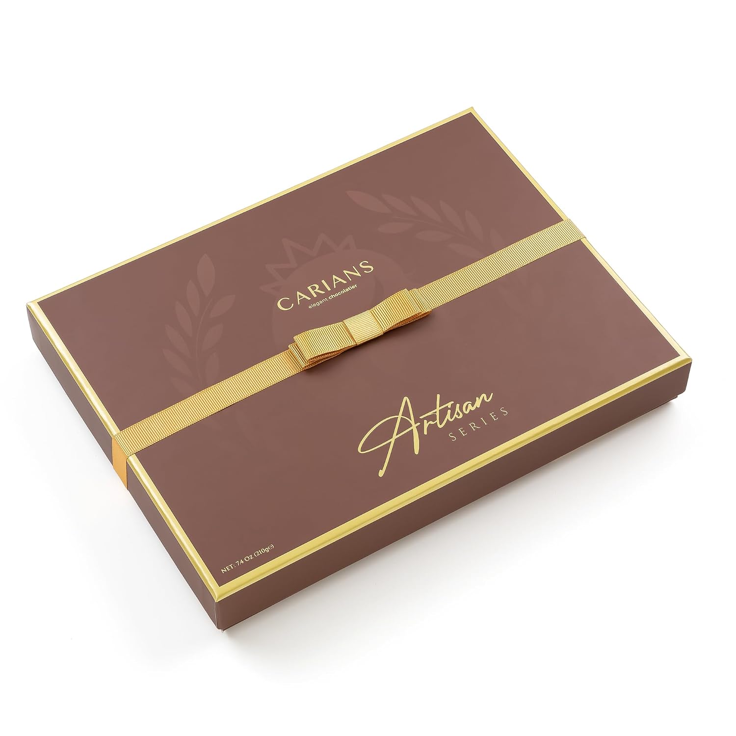 CARIANS Chocolate Gift Box, Assorted Luxury Premium Pralines Gourmet Chocolate Basket, Dark, Milk & Truffles, Box of Candy, Great for Gift Giving and Anniversary, 21 pc.