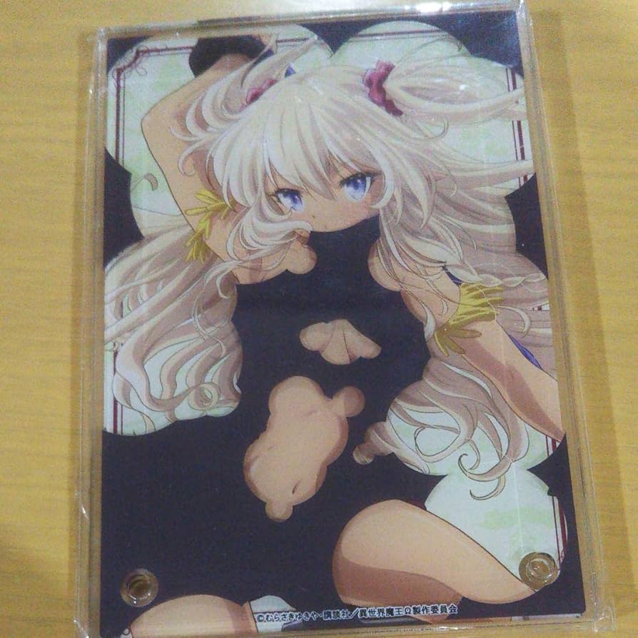 Amazon.co.jp: 異世界魔王と召喚少女の奴隷魔術Ω 2層アクリルプレート