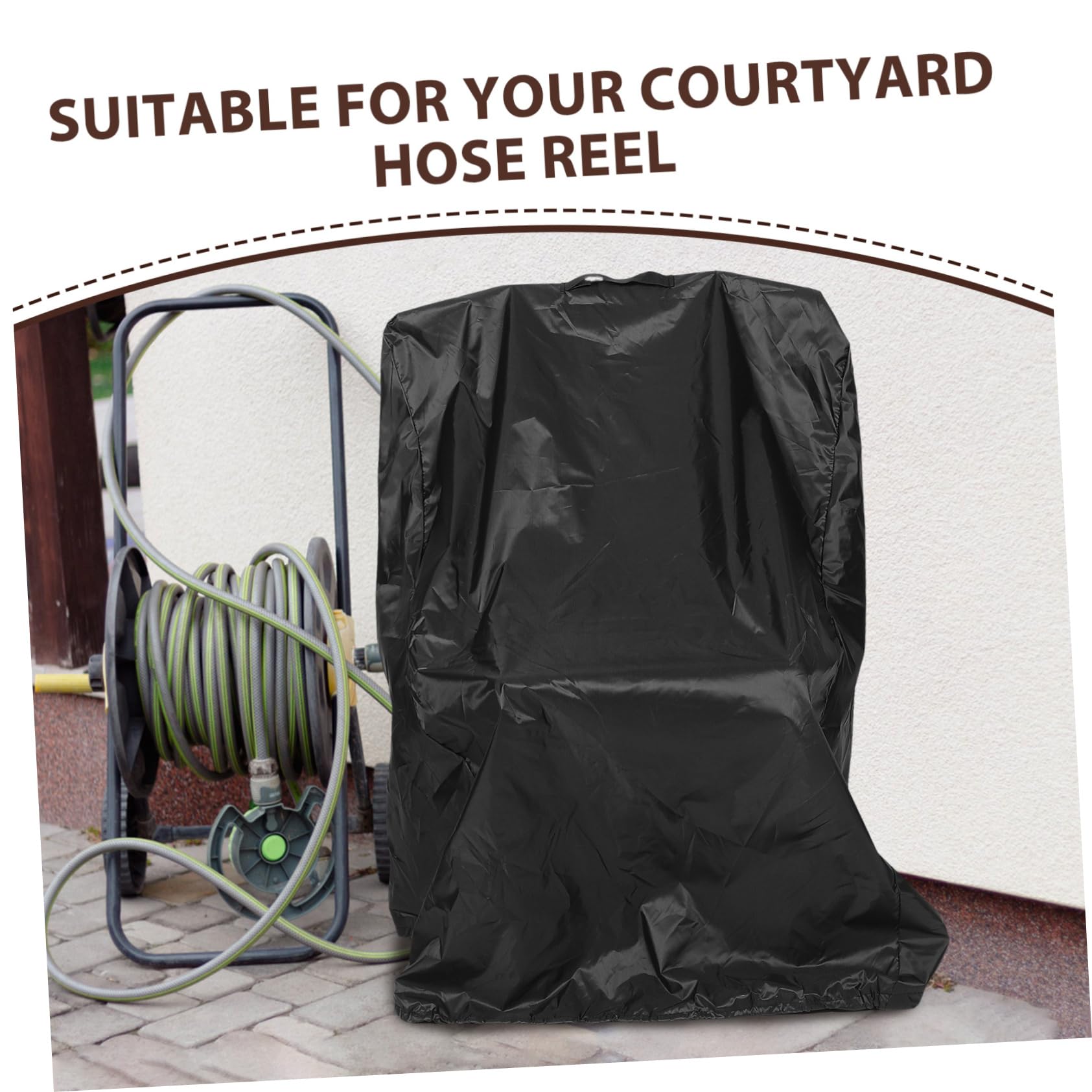 KONTONTY Gartenschlauch Abdeckung - Wasserdichte Schutzhülle Für Schlauchtrommel