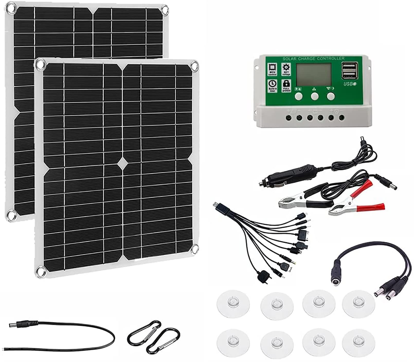Buy Solar Panel Kit 300W 12V Monocrystalline Solar Panel 2 pieces with