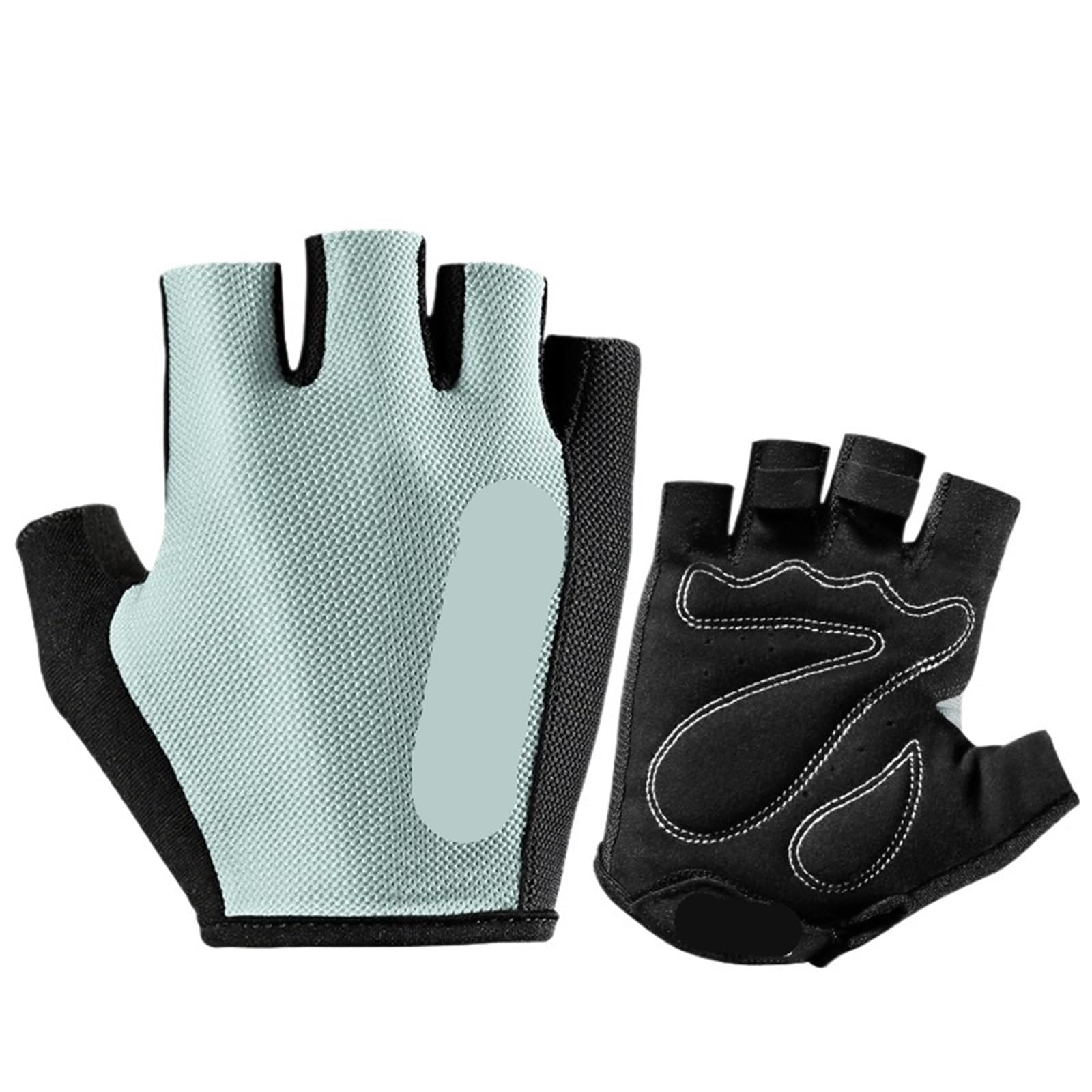Guantes de Ciclismo for Hombre y Mujer, Guantes Deportivos Medio Dedo para Exteriores