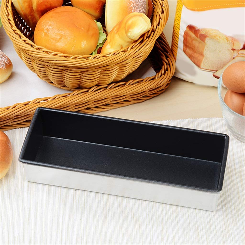 ZHANGXIAO Brotbackform, Toast Brot Schimmel Schwarz Antihaft Toastbox Backen Brot Schimmel Einfach Zu Säubern