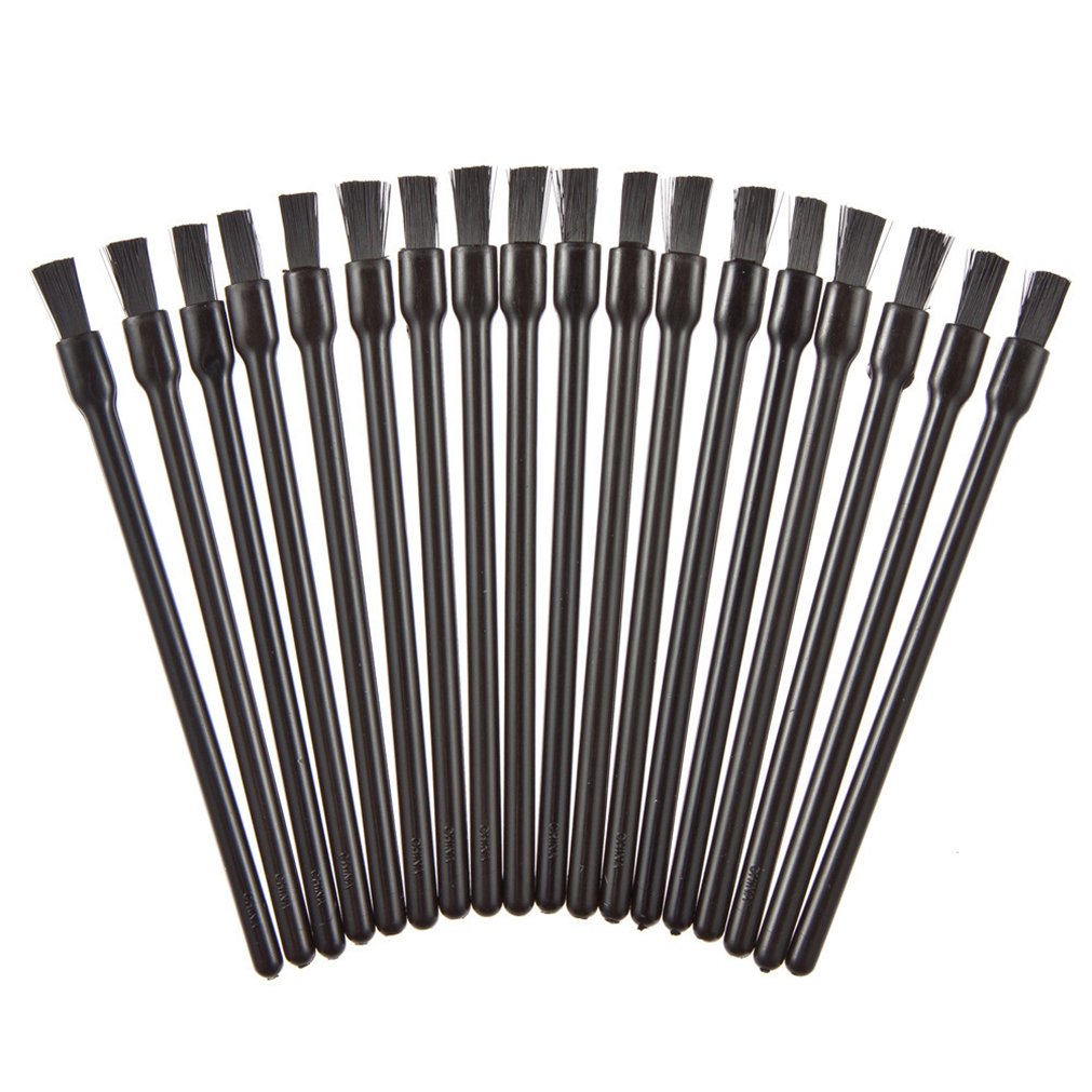100 Pièces Jetables Lèvres Pinceaux Jetables Lèvres Brosses Kits d'Outils Maquillage, Noir
