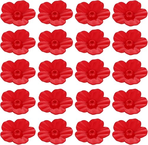 DOITOOL 25 piezas de alimentadores de colibríes de repuesto para puertos de alimentación de flores, piezas de repuesto para comedero de colibríes,