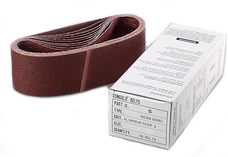 Sungold Abrasives 60 Grit Silicon Carbide Screen Sanding Discs - 10-Pack, 20