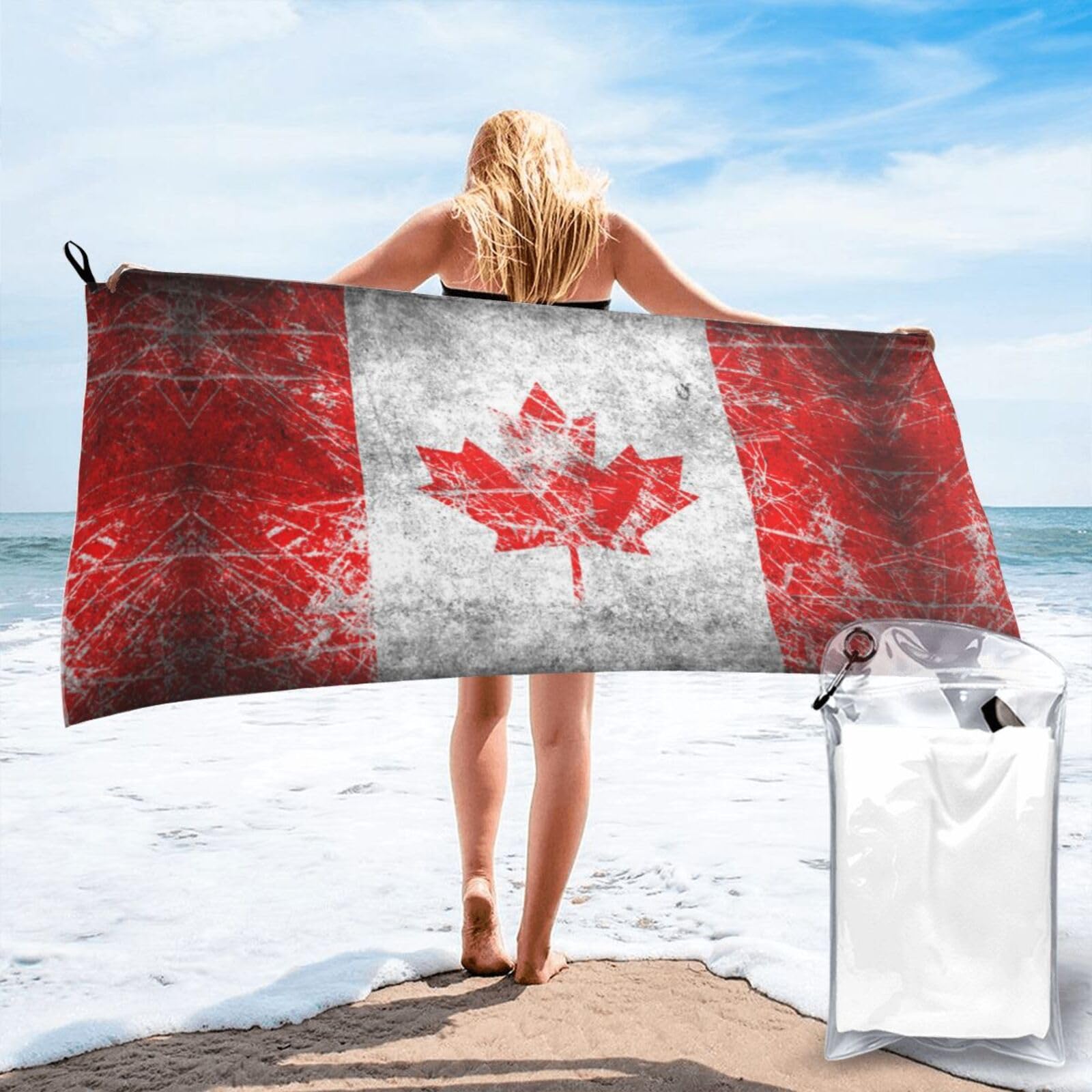 Serviette D'impression Drapeau De La Thaïlande Serviette De Bain Grande Serviette De Plage Serviette De Natation Douce Pour Adultes, Camping, Gym, 80 X 130 Cm