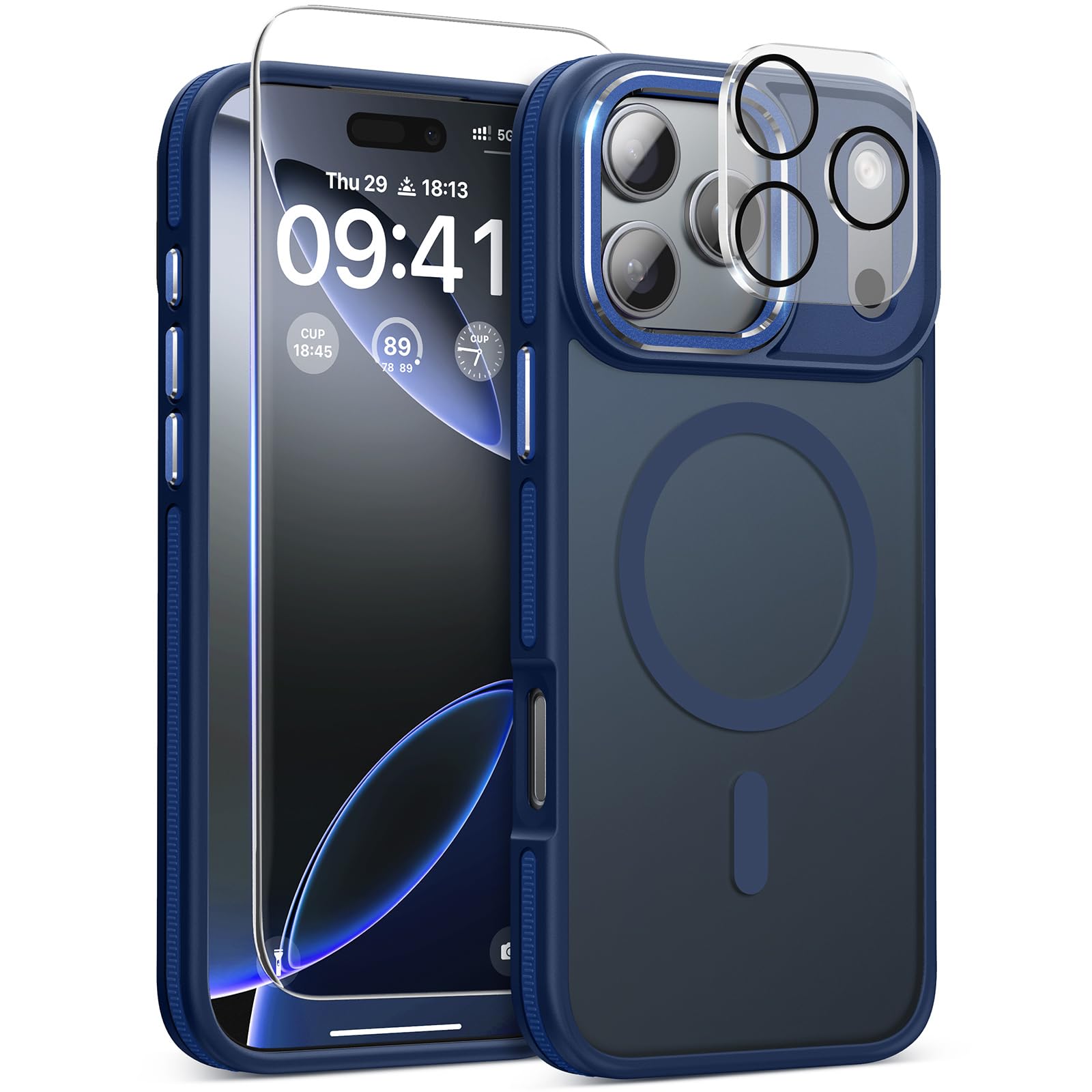 Coque iPhone Pro Max magnétique évite les rayures d'écran et caméra - 8