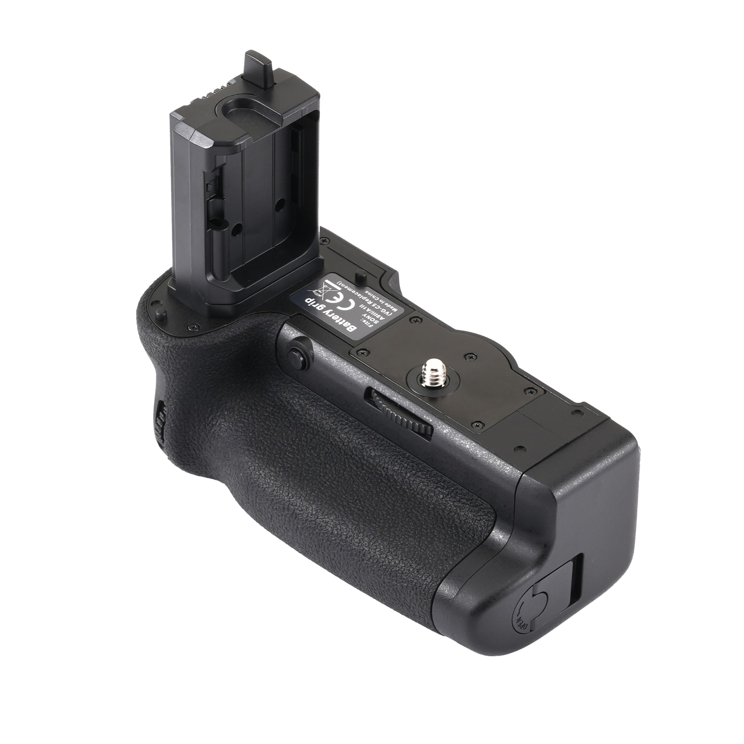 Hersmay VG-C5 uchwyt baterii do aparatu Sony A9III A1II, zamiennik do Sony VG-C5, zwiększona wydajność i ulepszona ergonomia, mieści 2 akumulatory FZ100 (baterie nie wchodzą w zakres dostawy)