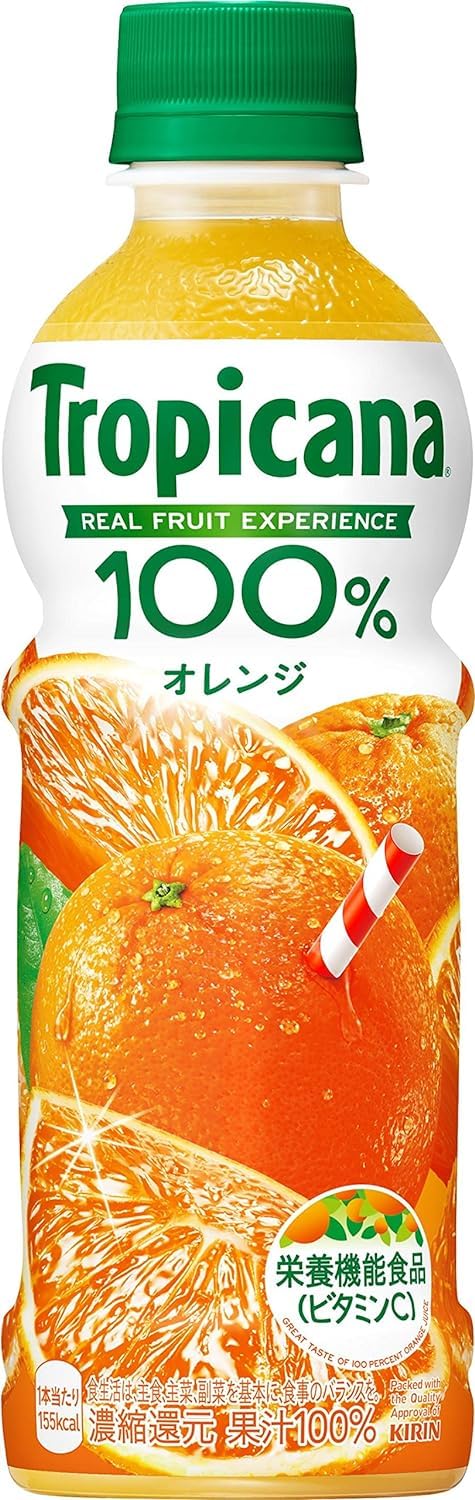 Amazon.co.jp: キリン トロピカーナ 100% オレンジ 330mlペットボトル