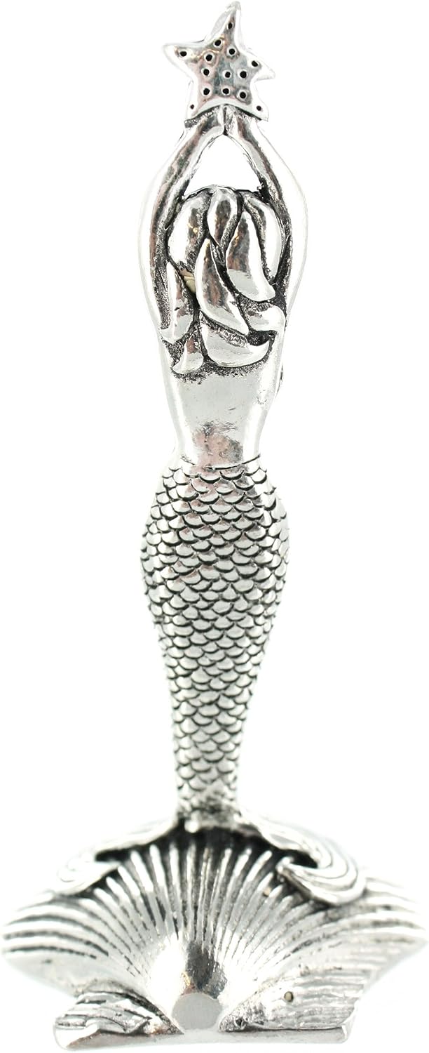 Mermaid Pewter Ring Holder By Basic Spirit