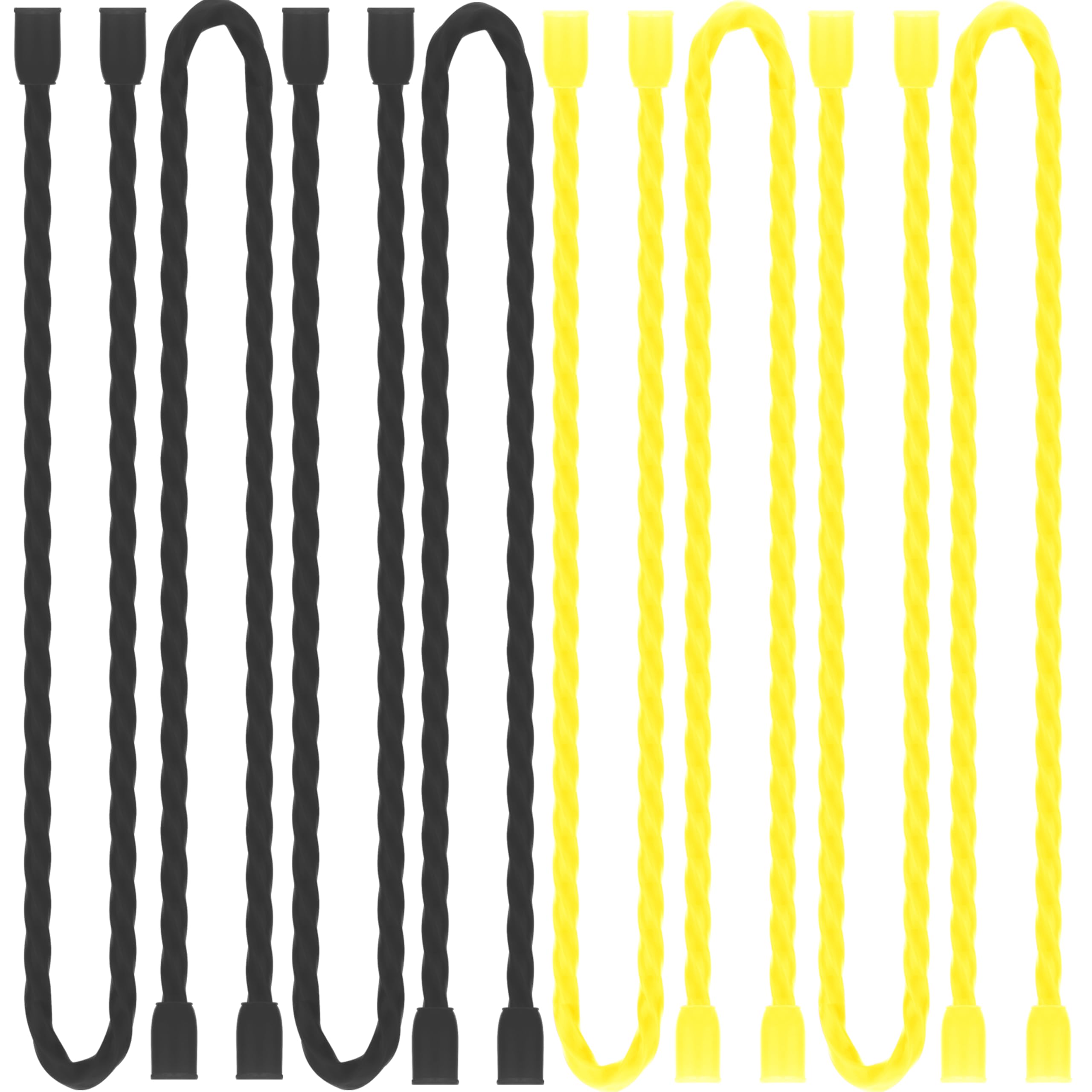 Dreamxiang 8pcs 12Inch Silicone Cable Ties Reusable Steel-Core Silicone Twist Cable Tie Straps for Bundling and Organizing Colorful Bendable Holder