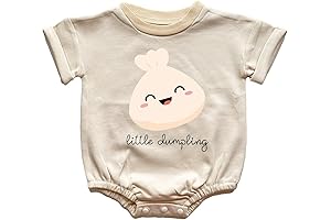 Cute Little Dumpling Baby Shower Bodysuit
