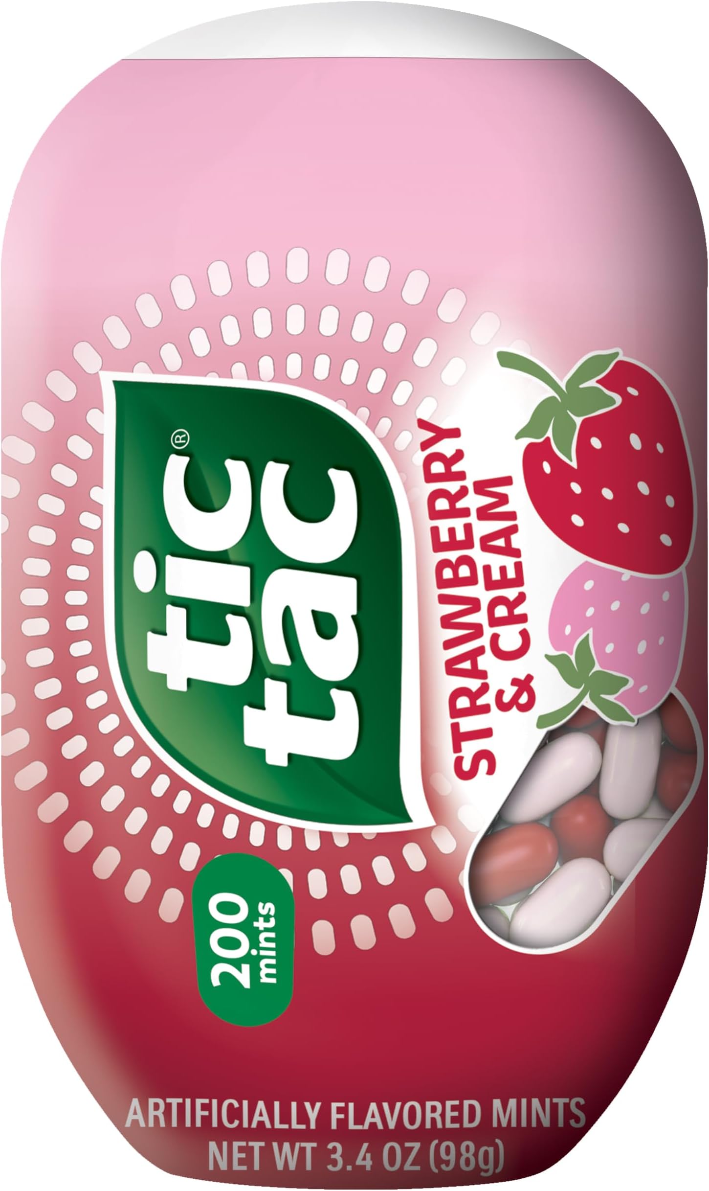 Tic Tac Strawberries & Cream