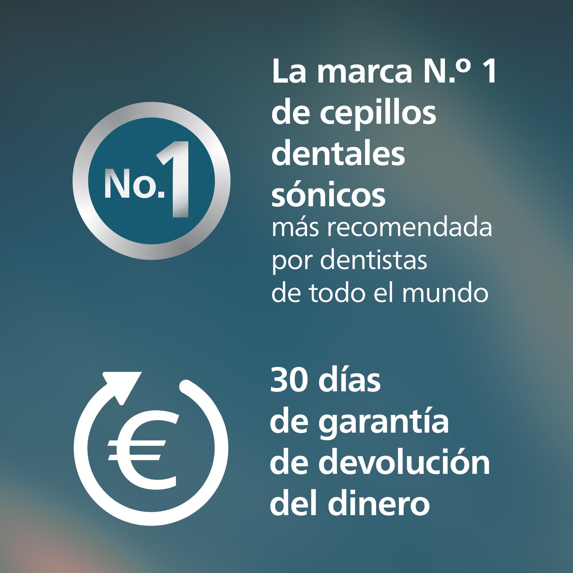 Philips Sonicare Serie 4100 - Cepillo dental sónico con sensor de presión, 4 ajustes de cepillado, función EasyStart, SmarTimer, autonomía de 21 días, estuche, negro, HX4046/52, [Nuevo]