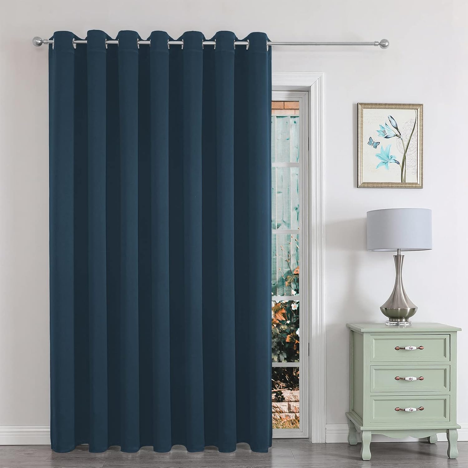 Joydeco Room Divider Curtain, Patio Door Curtain for Sliding Door, Sliding Glass
